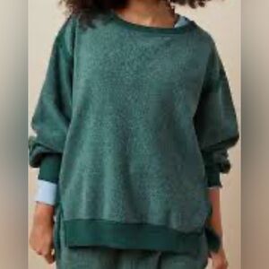 American Eagle Outfitters Forest Green Huggable Oversized Sweater Small
